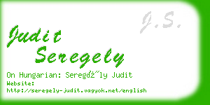 judit seregely business card